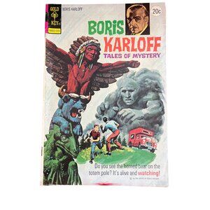 Vintage Gold Key Boris Karloff Tales Of Mystery #50 1973 Comic Book Issue